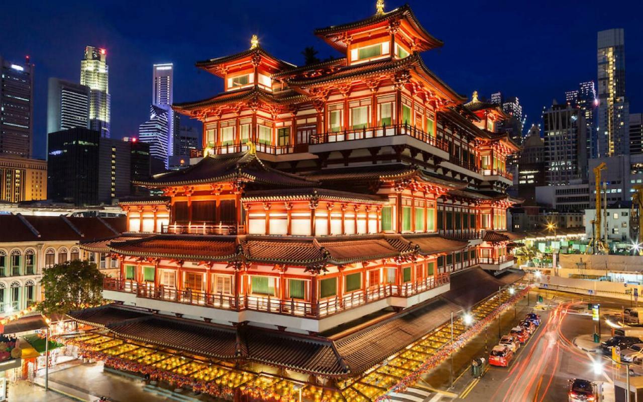 新加坡立方家庭精品胶囊旅馆@牛车水 外观 照片